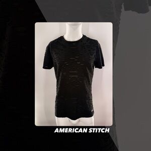 EUC American Stitch Destructed Tee Shirt